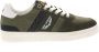 PME Legend Comfortabele groene leren sneakers met zwarte en witte accenten Green Heren - Thumbnail 15