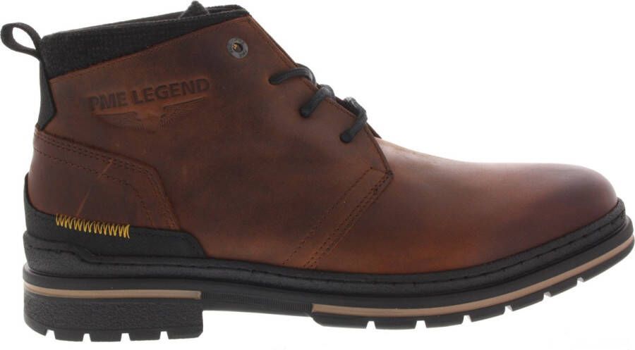 PME Legend Stoere leren herenlaarzen voor herfst winter Brown Heren - Foto 3