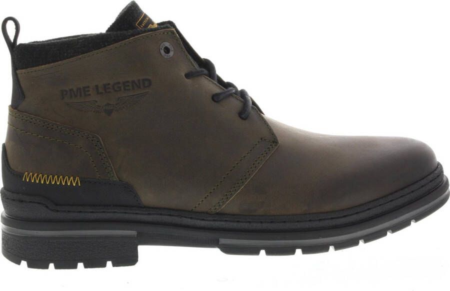 PME Legend Fleetman Veterboots Laarzen Met Veters Heren Groen - Foto 3