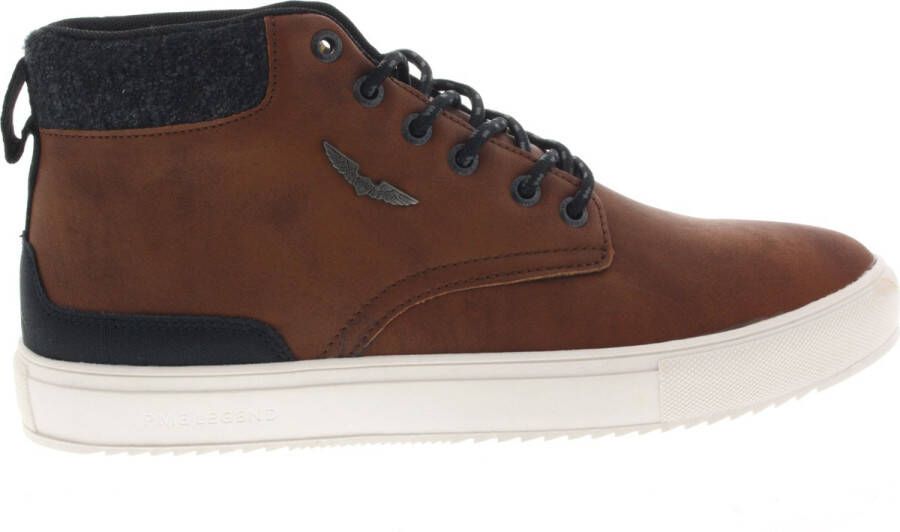 PME Legend Lexing-T sneakers cognac Imitatieleer Heren