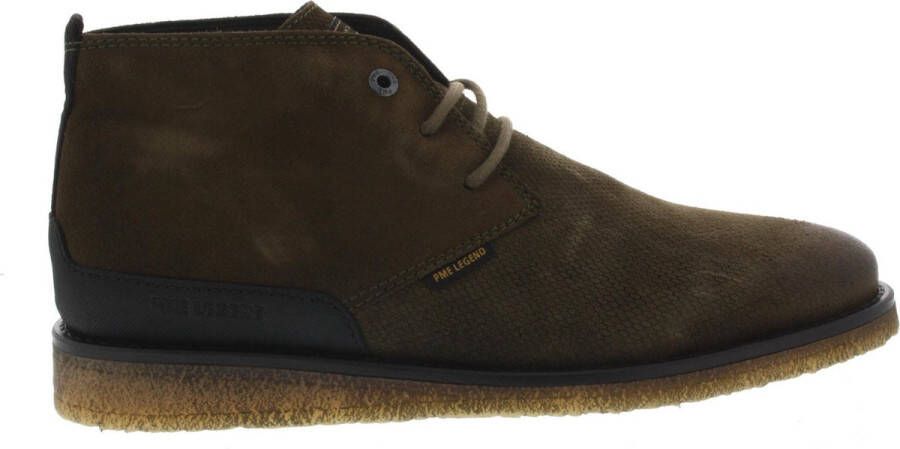 PME Legend Groene Suède Casual Schoenen Morauder Green Heren - Foto 2