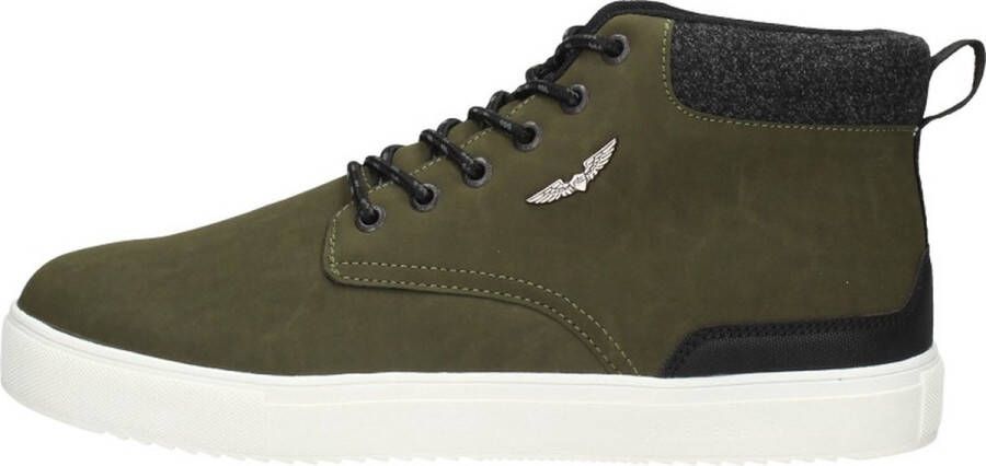 PME Legend Lexing-T sneakers groen Leer Heren