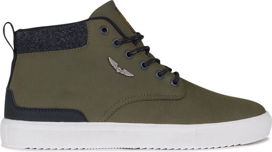 PME Legend Heren Sneakers Lexing-T Khaki Groen - Foto 3