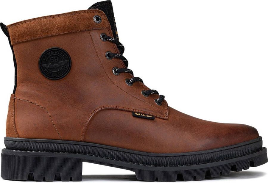 PME Legend Lexingter Veterboots Laarzen Met Veters Heren Cognac