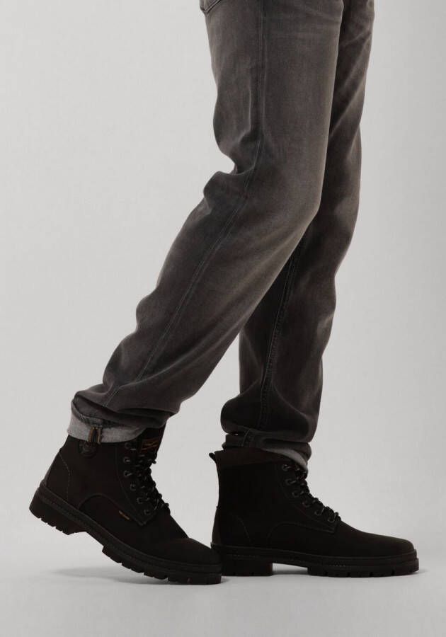 PME Legend Lexingter Veterboots Laarzen Met Veters Heren Zwart