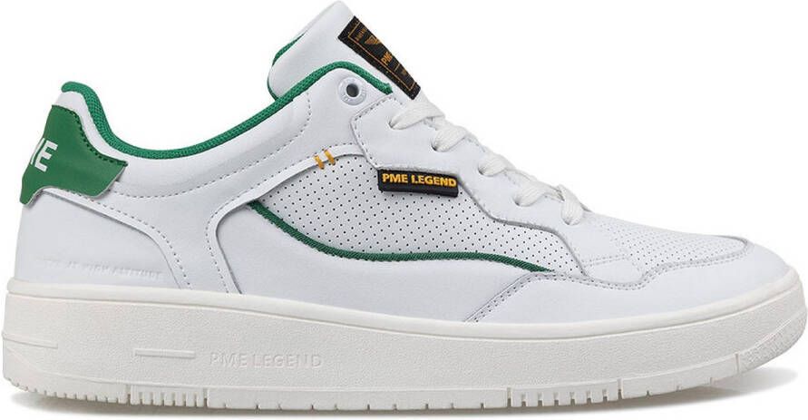 PME Legend Mulnomah wit groen sneakers heren (PBO2502040-6046)