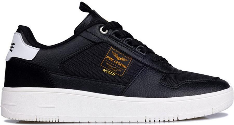 PME Legend Gobbler zwart wit sneakers heren (PBO2402250-999) - Foto 2