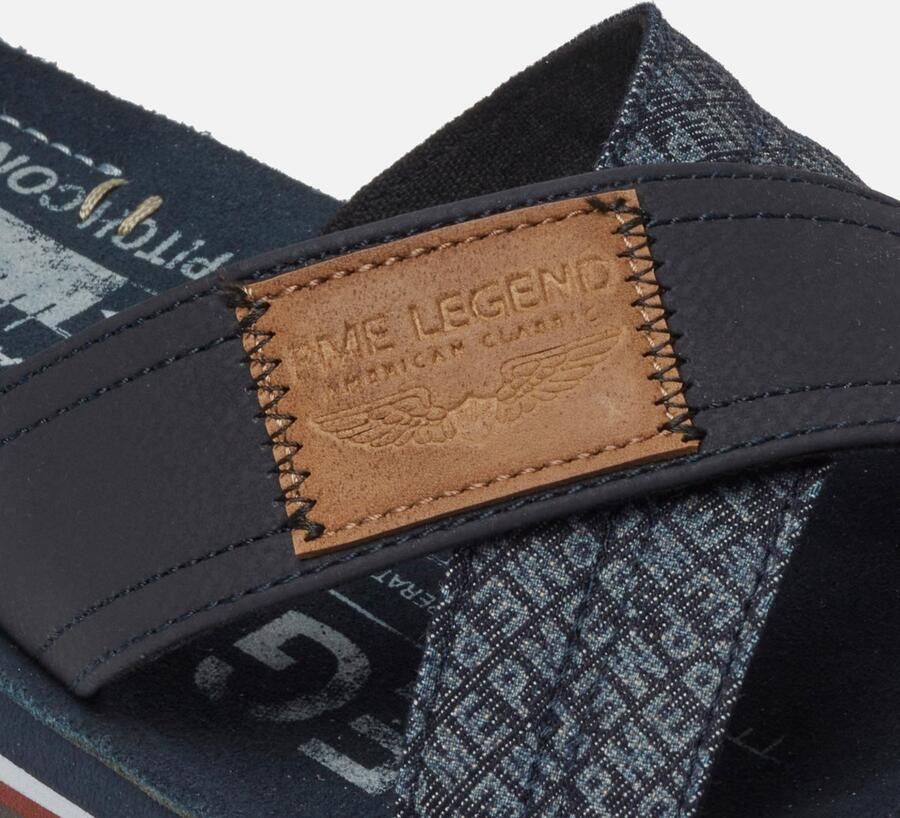 PME Legend Blauwe Zomer Slippers voor Mannen Blue Heren - Foto 9