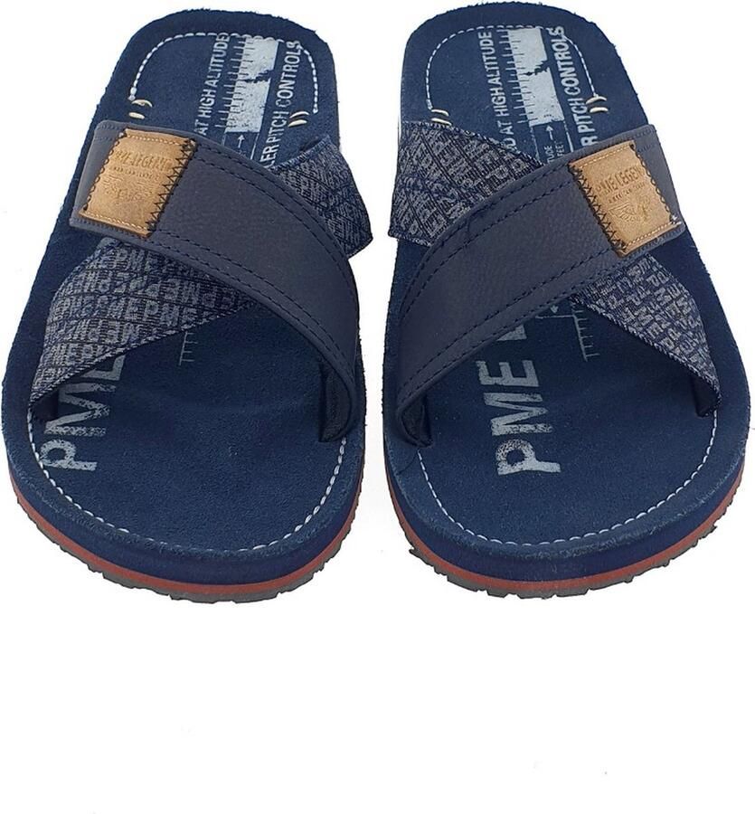 PME Legend Blauwe Zomer Slippers voor Mannen Blue Heren - Foto 8