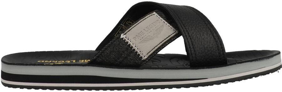 PME Legend Slippers Fluelglider PBO2504220-999 Zwart
