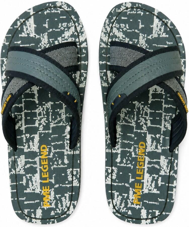 PME Legend Heren Slippers Haig Groen - Foto 2
