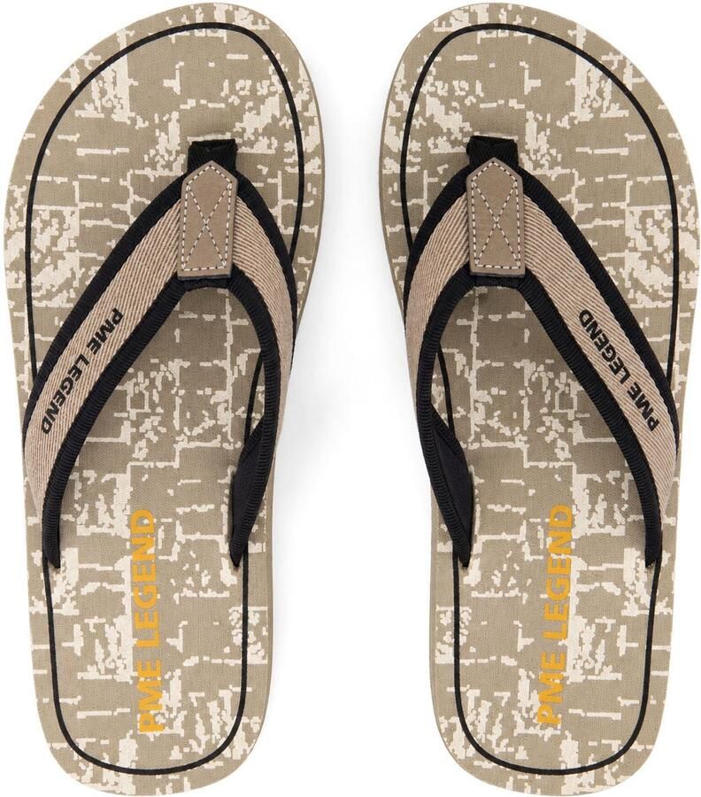 PME Legend Heren Slippers Jetflap Beige - Foto 2