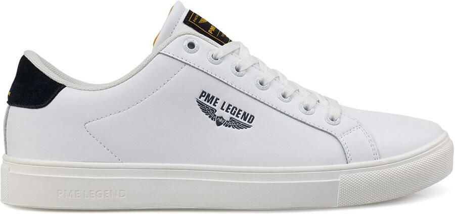 PME Legend Carrior Wit Blauw Sneaker PBO2503050 - Foto 4