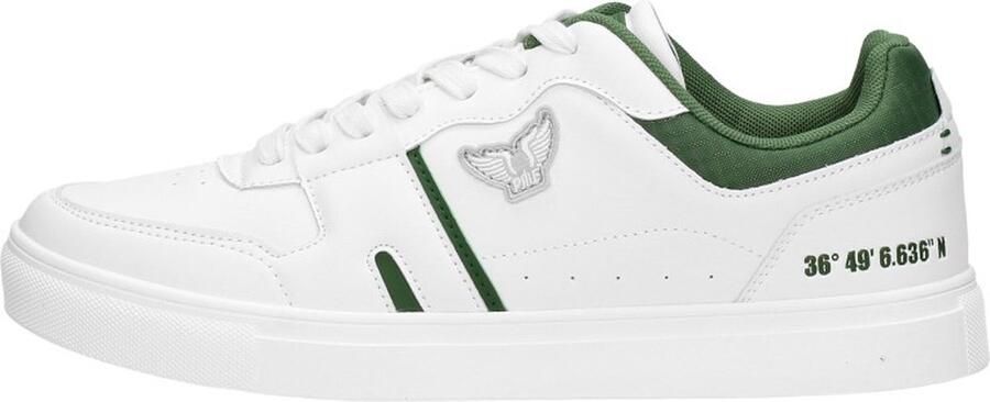 PME Legend Sneakers Craftler Sportsleather Ripstop White Green(PBO2203160 901 ) - Foto 2