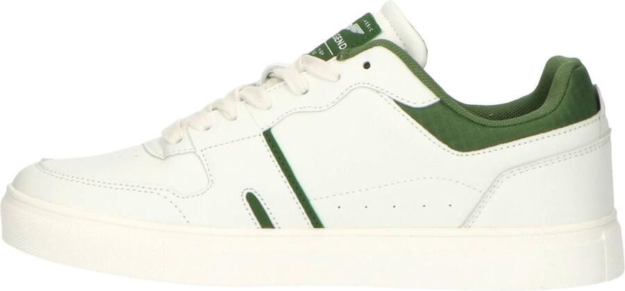 PME Legend Sneakers Craftler Sportsleather Ripstop White Green(PBO2203160 901 ) - Foto 9