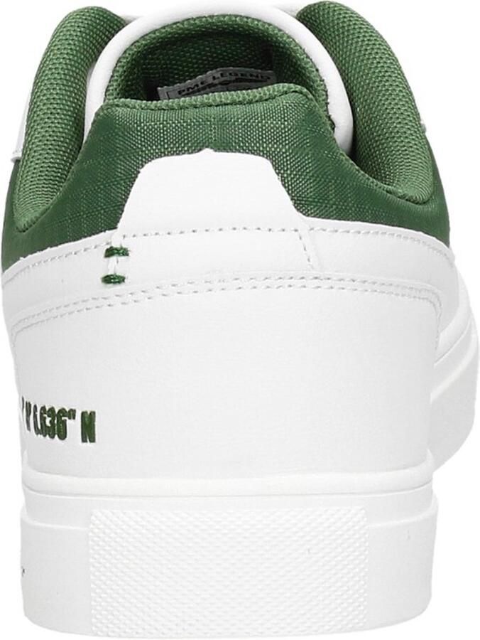 PME Legend Sneakers Craftler Sportsleather Ripstop White Green(PBO2203160 901 ) - Foto 4