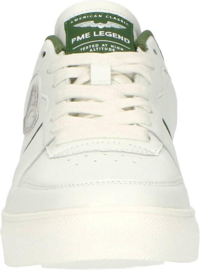 PME Legend Sneakers Craftler Sportsleather Ripstop White Green(PBO2203160 901 ) - Foto 5