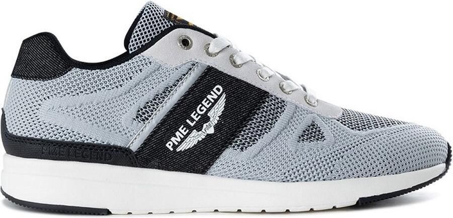 PME Legend Heren Sneakers Dornierer Light Grey Licht Grijs