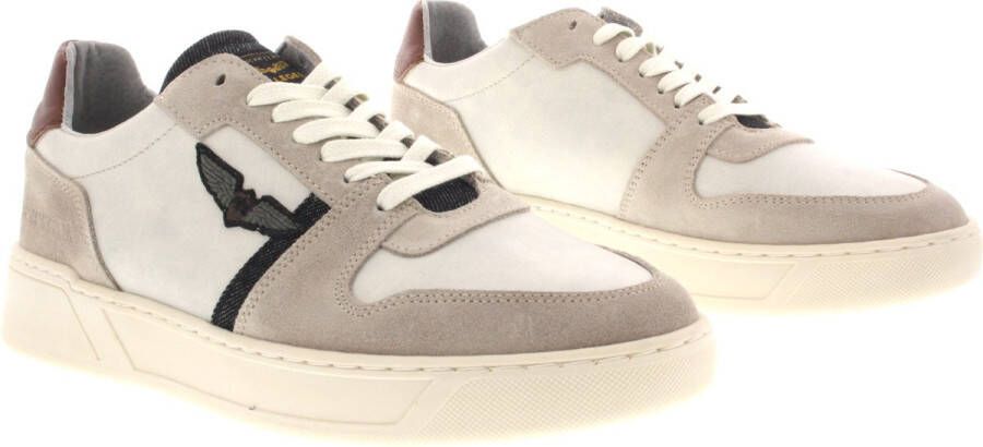PME Legend Stijlvolle witte leren sneakers voor heren Beige Heren - Foto 12