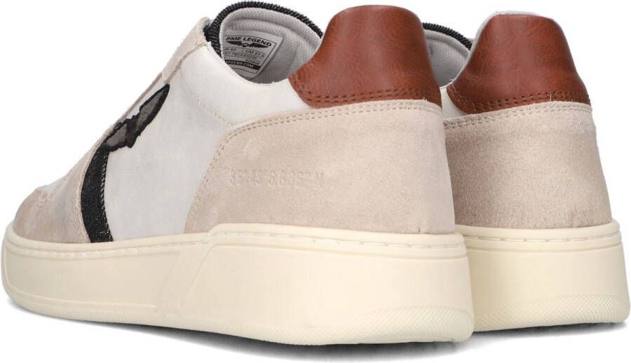 PME Legend Stijlvolle witte leren sneakers voor heren Beige Heren - Foto 8