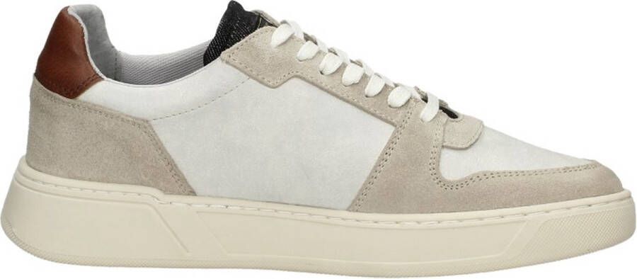 PME Legend Stijlvolle witte leren sneakers voor heren Beige Heren - Foto 15