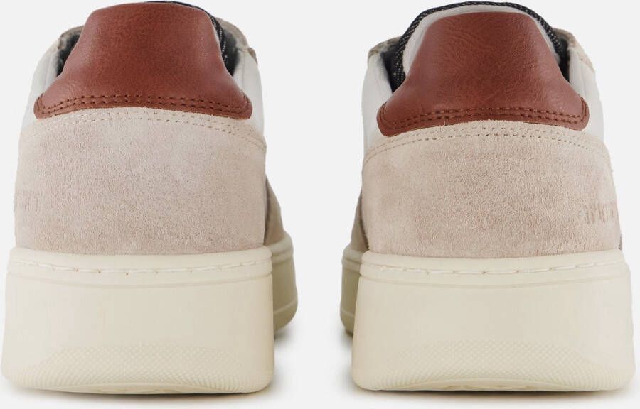 PME Legend Stijlvolle witte leren sneakers voor heren Beige Heren - Foto 6