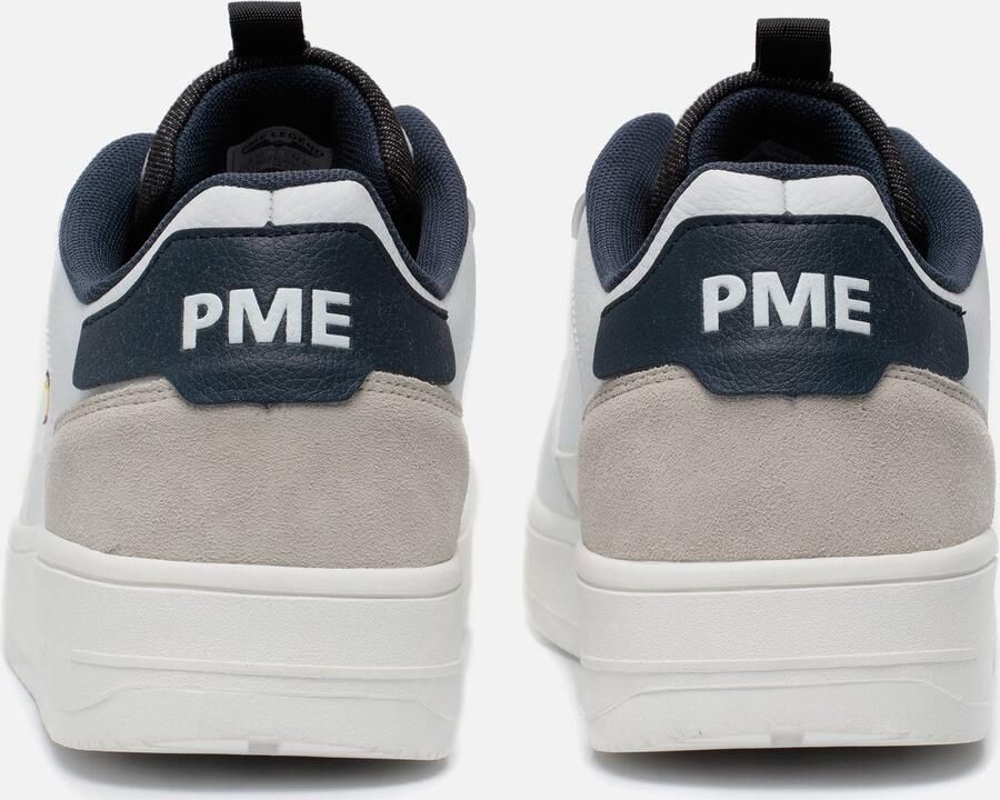 PME Legend Gobbler Lage sneakers Leren Sneaker Heren Wit - Foto 5