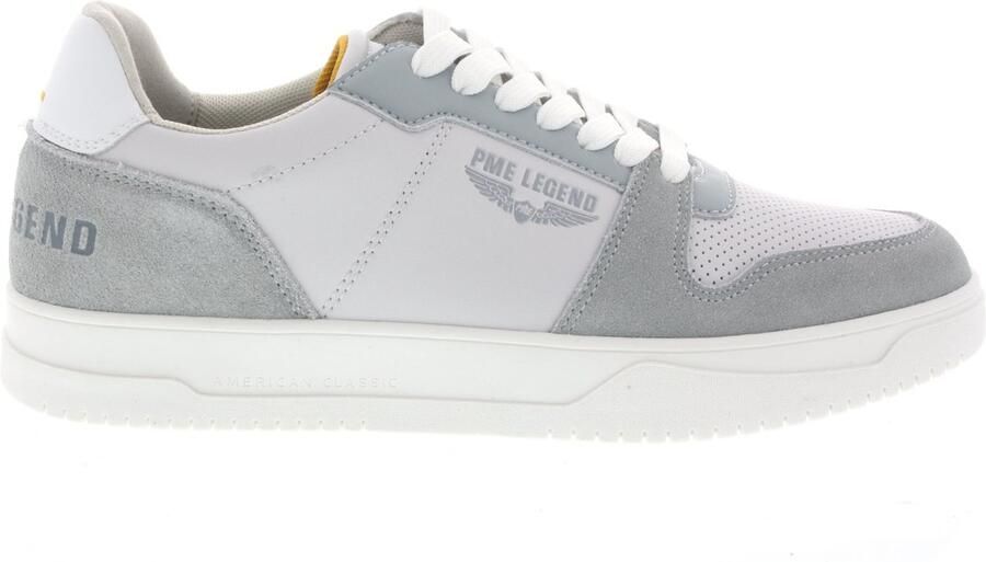 PME Legend Heren Sneakers Lassen Light Grey Melee Licht Grijs - Foto 2