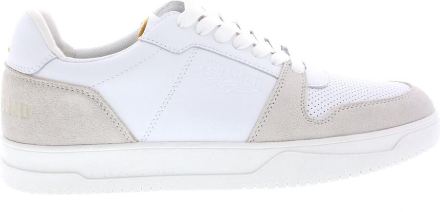 PME Legend Heren Sneakers Lassen White Wit - Foto 2