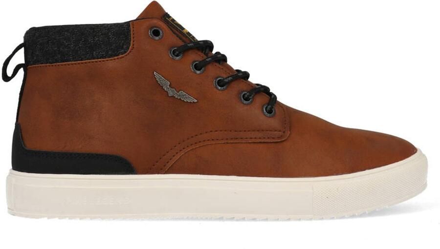 PME Legend Lexing-T sneakers cognac Imitatieleer Heren