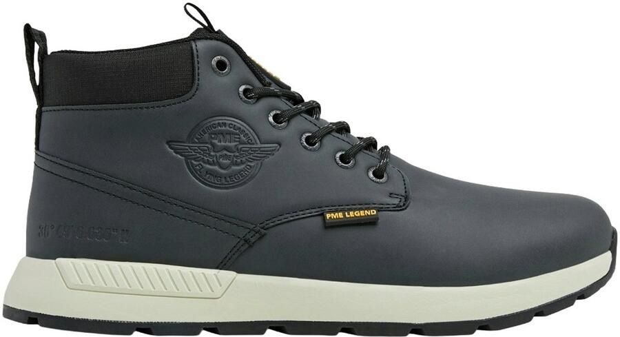 PME Legend Heren Veterschoenen Ribber Black Zwart