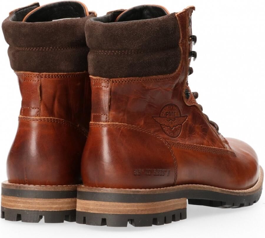 PME Legend PME Cargo Tanker Veterboots Laarzen Met Veters Cognac - Foto 3