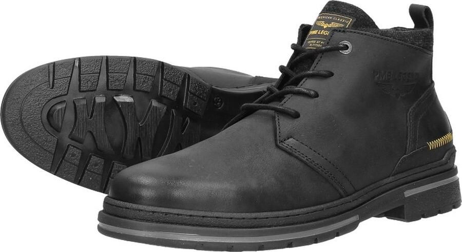 PME Legend Fleet Veterboots Laarzen Met Veters Zwart - Foto 16
