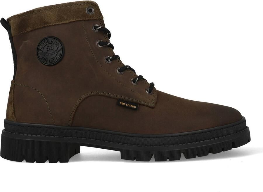 PME Legend Lexingter Veterboots Laarzen Met Veters Heren Groen