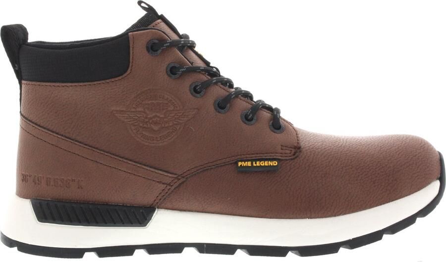 PME Legend Heren Veterschoenen Ribber Cognac