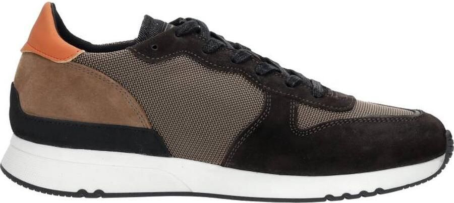 PME Legend Orville suède sneakers donkergroen