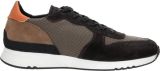 PME Legend Orville suède sneakers donkergroen - Bruin