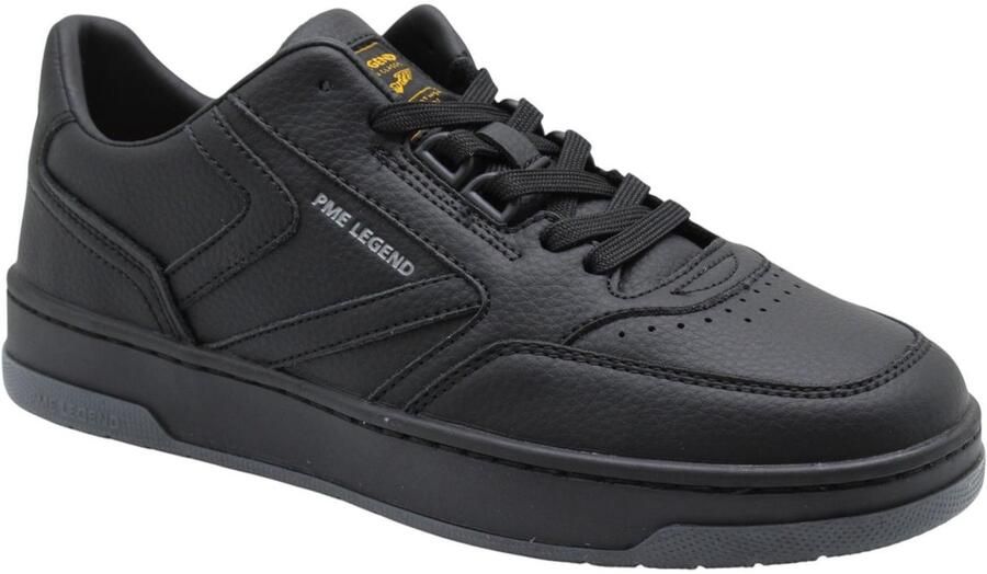 PME Legend Sneakers laag 'Porter sneaker in leather' zwart