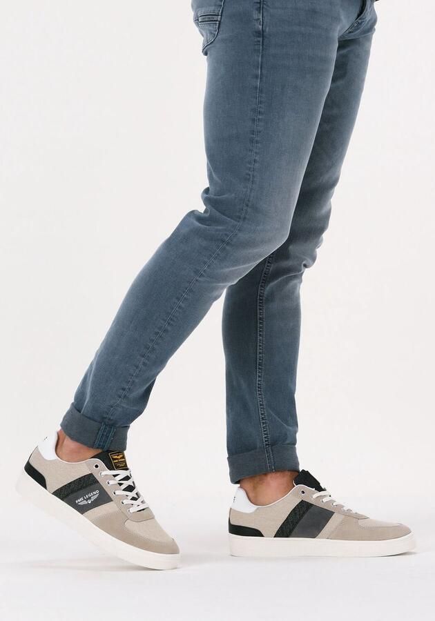 PME Legend Beige Sneakers met Grijze Accents Multicolor Heren - Foto 13