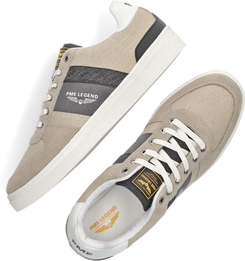 PME Legend Beige Sneakers met Grijze Accents Multicolor Heren - Foto 12