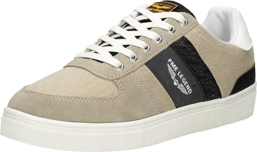 PME Legend Beige Sneakers met Grijze Accents Multicolor Heren - Foto 9