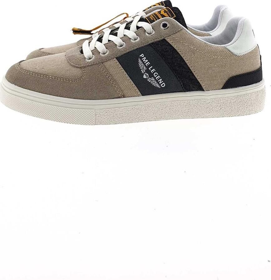 PME Legend Beige Sneakers met Grijze Accents Multicolor Heren - Foto 7