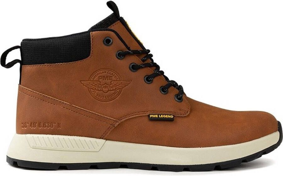 PME Legend Ribber Veterschoenen Heren Cognac