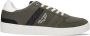 PME Legend Comfortabele groene leren sneakers met zwarte en witte accenten Green Heren - Thumbnail 2