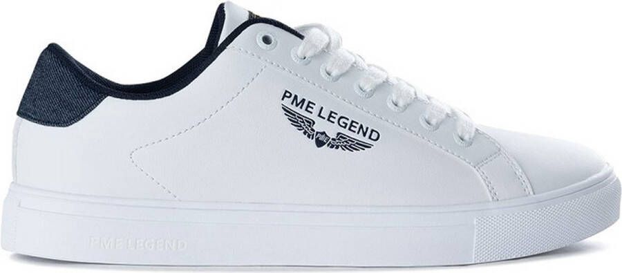 PME Legend Carior Lage sneakers Leren Sneaker Heren Wit