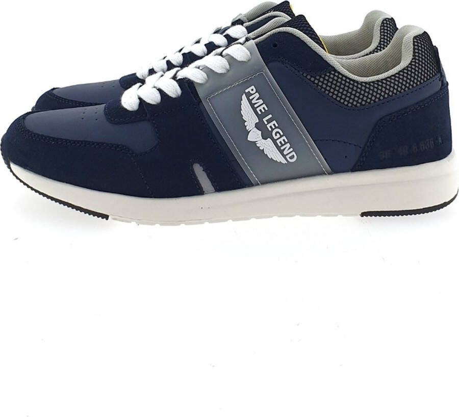 PME Legend Stinster Sneaker Blauw met Witte Accenten Blauw Heren - Foto 2