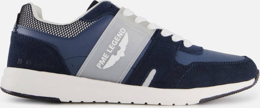 PME Legend Stinster Sneaker Blauw met Witte Accenten Blauw Heren - Foto 3
