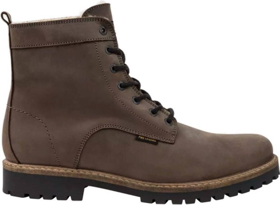 PME Legend Heren Veterschoenen Boot SL Taupe Bruin