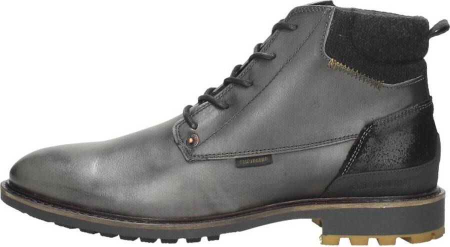 PME Legend Zwarte Veterschoenen Huffster