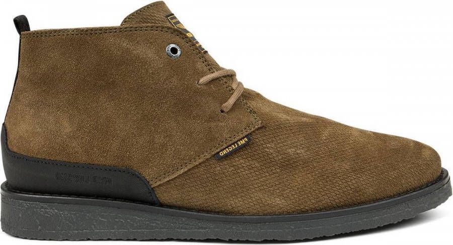 PME Legend Groene Suède Casual Schoenen Morauder Green Heren - Foto 3